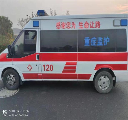 咸安救护车出租服务案例3